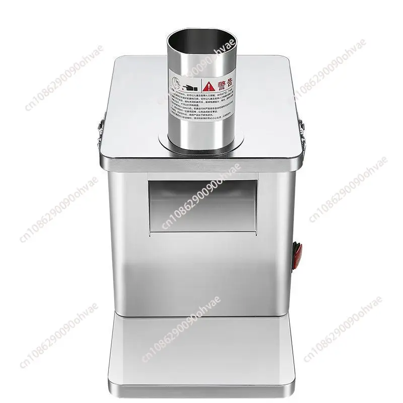 250W electric vegetable cutting machine, fruit slicer, tomato slice or cube cutting stainless steel food processing machine view 3