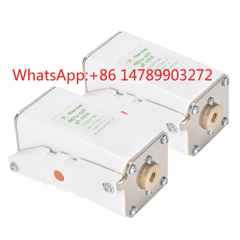 galaxy 1000V Dc Auto Fuse 450A 500A 550A 600A Fast Automotive Fuse Good Quality Bolt Down Ev Fuse Link