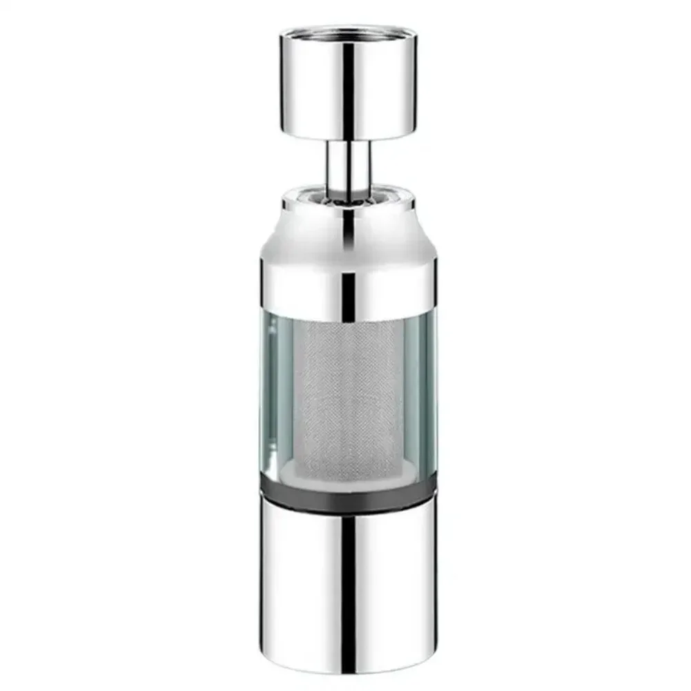 

Chrome Tap Extender ABS Exterior Faucet Filter Replaceable Filter Cartridge Easy Maintenance Robust ABS Material