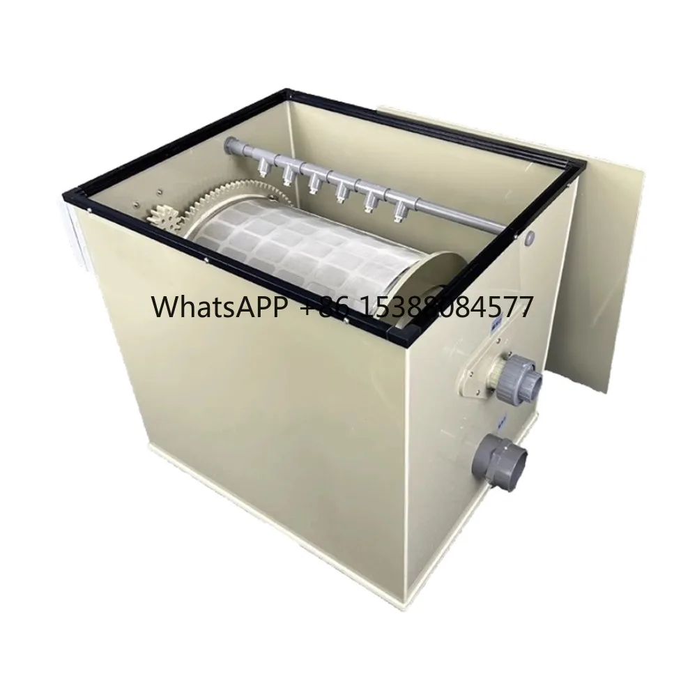 

Fish Pond Water Treatment Machinery Micro Drum Filter Koi Pond Biological Filtration System Microfiltration Machine for Pond
