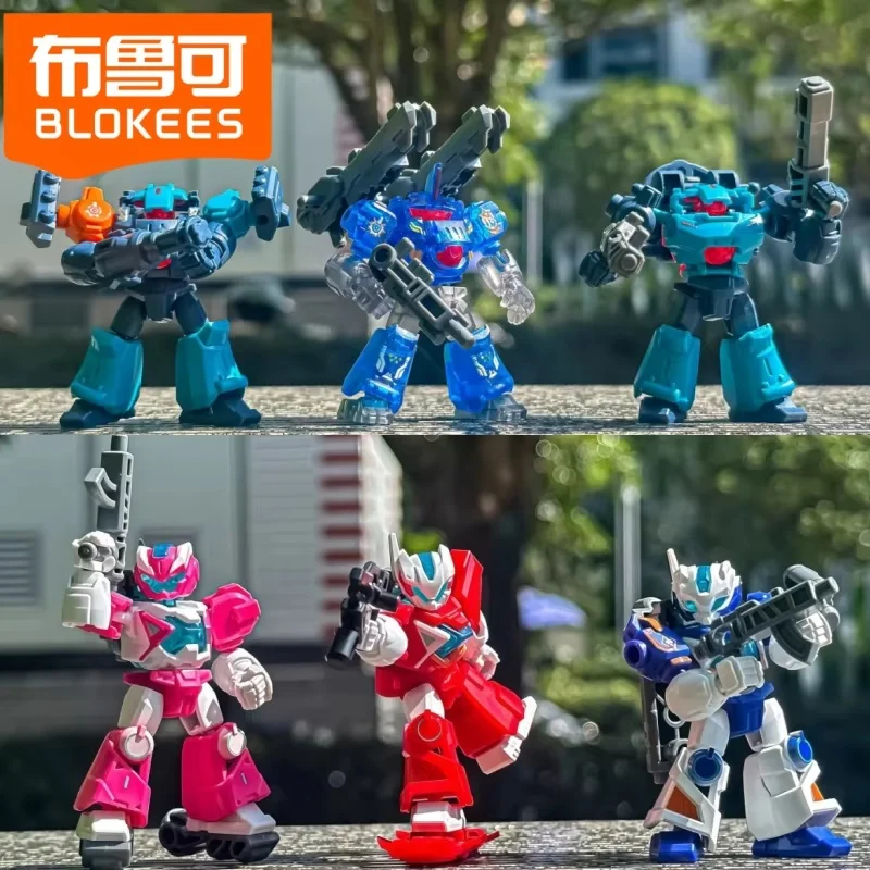 Genuine Blokees Astral Rally Defender Version 01 Assembly Model Astral Rally The First Light Collectible Mecha Blind Box Toy
