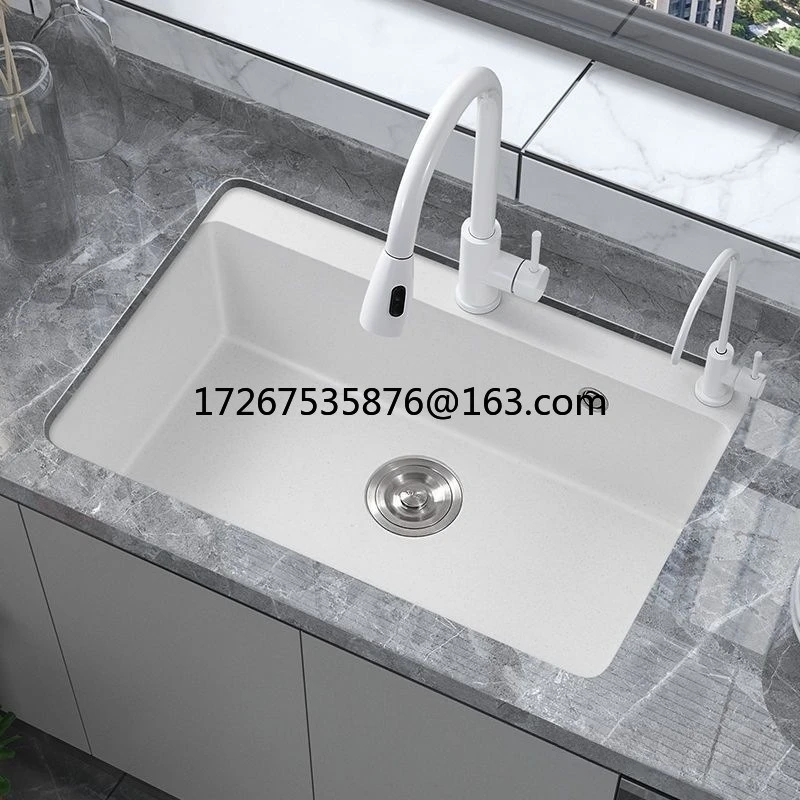 

Quartz stone sink, diamond dishwasher, super wear-resistant high strength