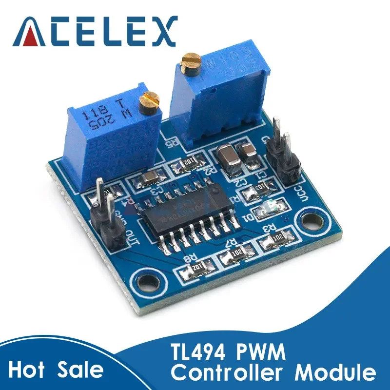 1PCS TL494 PWM Modulo di Controllo Regolabile 5V Frequenza 500-100kHz 250mA