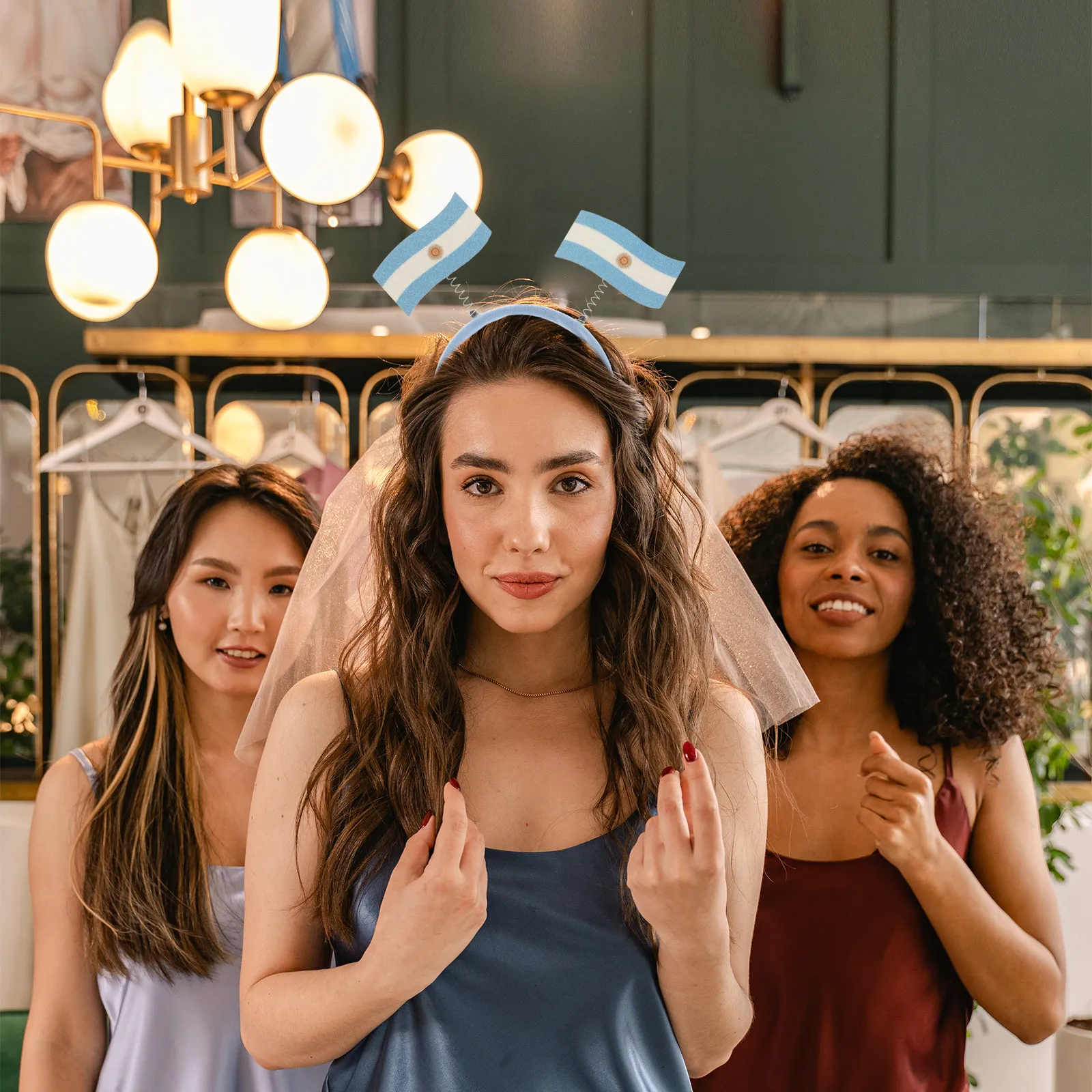 

Набор из 6 повязок на голову с флагом Аргентины для футбольных болельщиков, патриотическая спортивная атрибутика для мужчин и женщин, для футбольных матчей и мероприятий команды