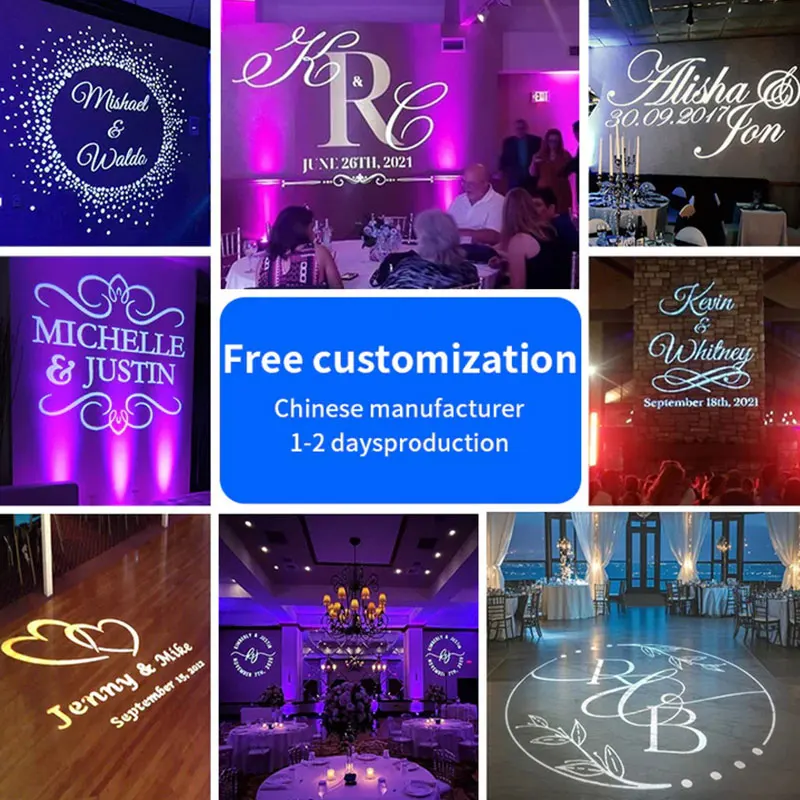 National Day Weddings Projection Lamp Waterproof Rotating customization for Major Festivals Logo Advertising Projector