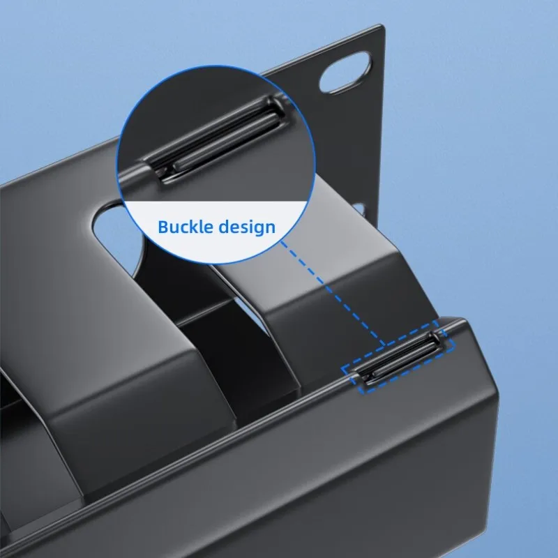 

19-дюймовая стойка для прокладки кабелей, 12 уровней, 24 порта, органайзер для кабельного органайзера для проводки компьютерной комнаты