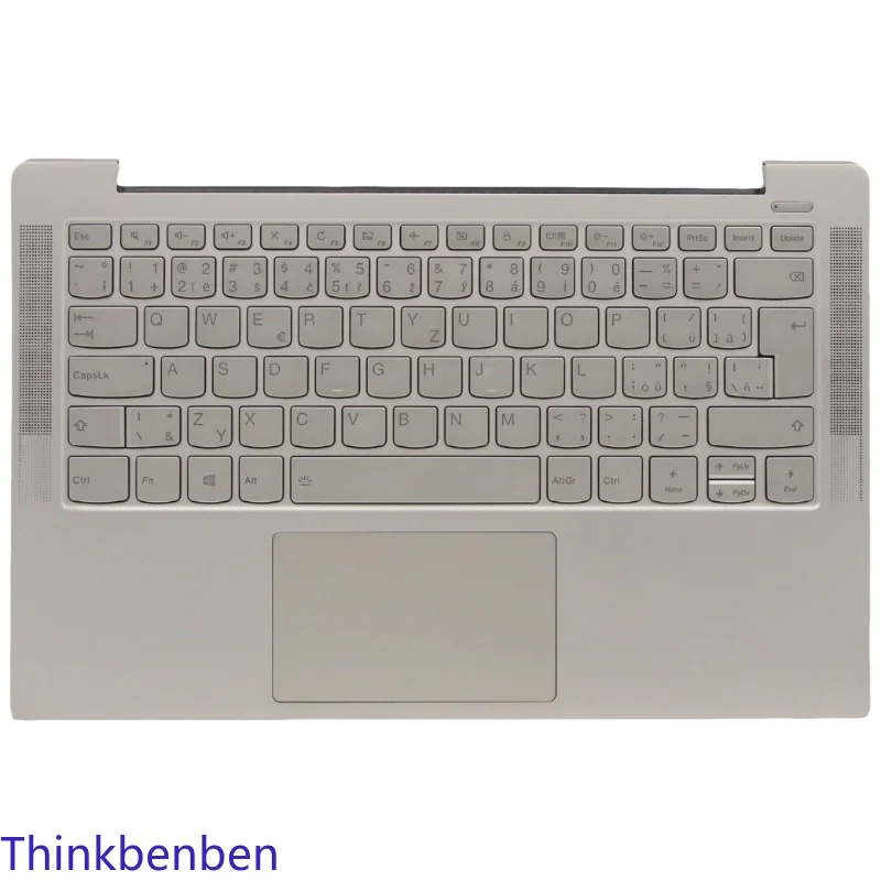 CZ Czech Keyboard Mica Upper Case Palmrest Shell Cover For Lenovo Ideapad Yoga S740 14 14IIL Laptop 5CB0U44112