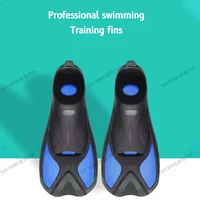 Aletas de entrenamiento de natación para principiantes con múltiples especificaciones de colores, zapatos de rana de entrenamiento de buceo originales de fábrica