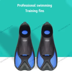 Aletas de entrenamiento de natación para principiantes con múltiples especificaciones de color, zapatos de rana de entrenamiento de buceo de fábrica originales