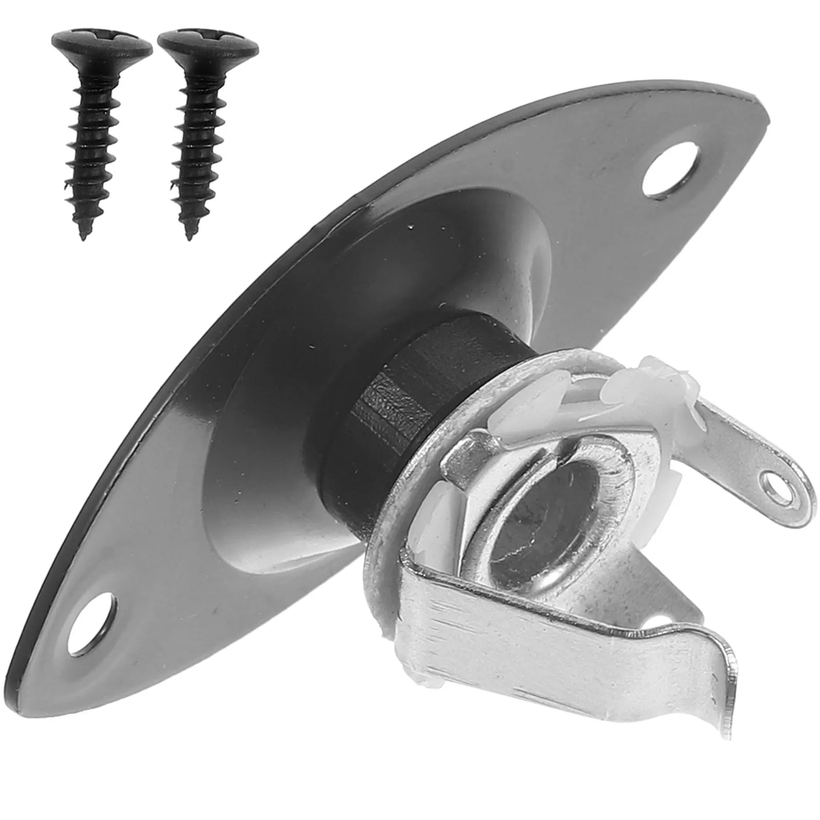 

1 Set Durable Guitar Jack Plate Electric Bass Metal Pickup Input Output Socket Replacement Parts Accessories Fittings Guitar