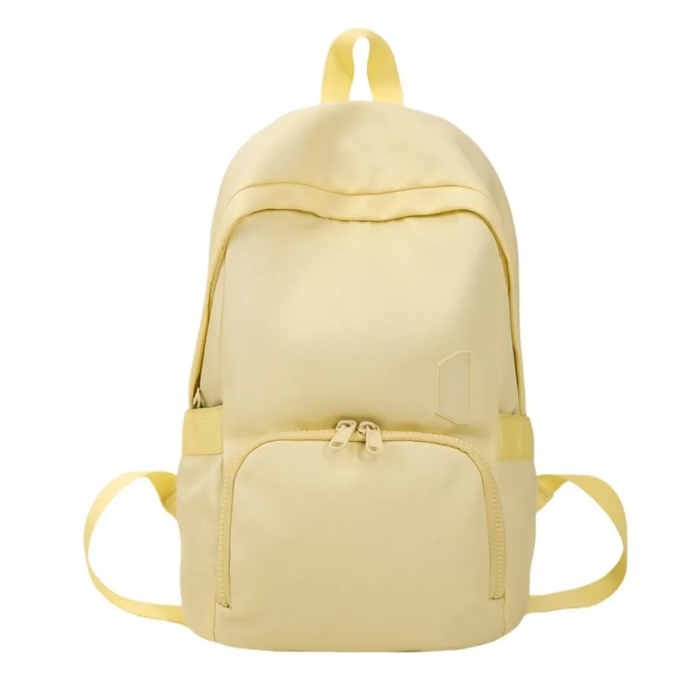 

Casual Waterproof Women Nylon Backpack Lightweight Leisure Students Schoolbag Large Capacity Preppy Style Laptop Book Bag Travel