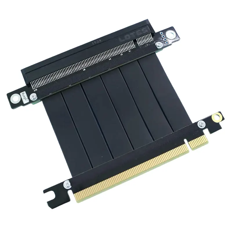 ADT-Link Gen3 Gen4 PCI-e 3.0X16 ذكر إلى X16 ذكر إشارة لرسو السفن الناهض TX-RX التبديل PCI Express 16X أنثى إلى موصل سالب