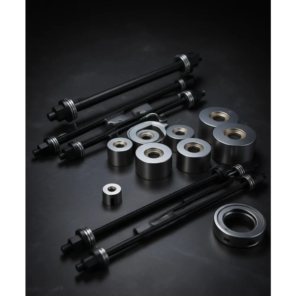 27 Piece Universal Press Pull Sleeve Kit for Bush Bearing Removal and Installation