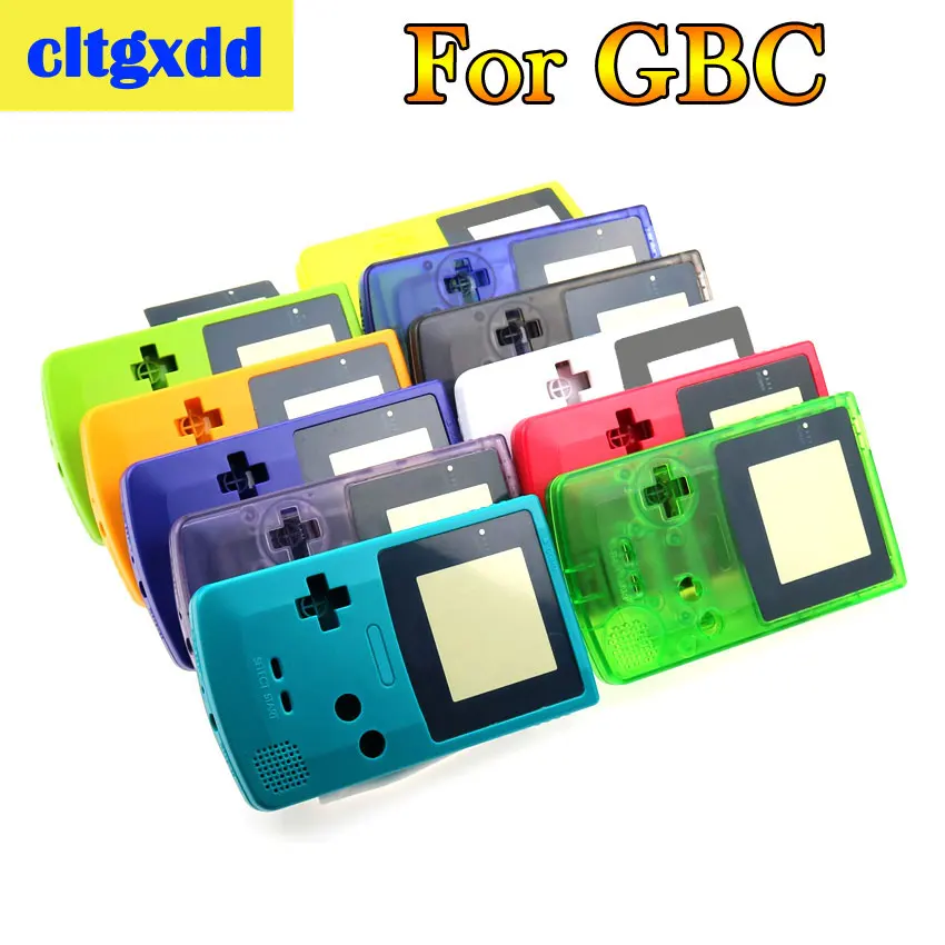 

cltgxdd Full Housing Shell Cover ForGBC Color GBC Repair Part Housing Shell Pack Game Machine Shell Accessories