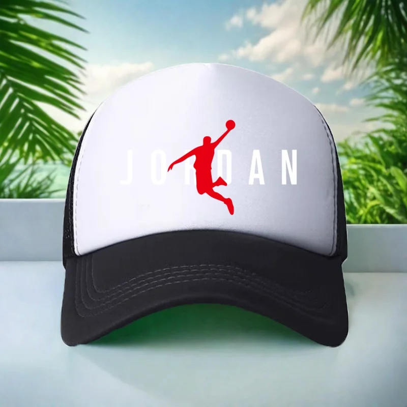 

Kids Hat Basketball Sports Print Boy Girl 6-15 Years Baseball Hat Sun Hat 58CM Outdoors Beach Tour Breathable Fashion Casual Hat