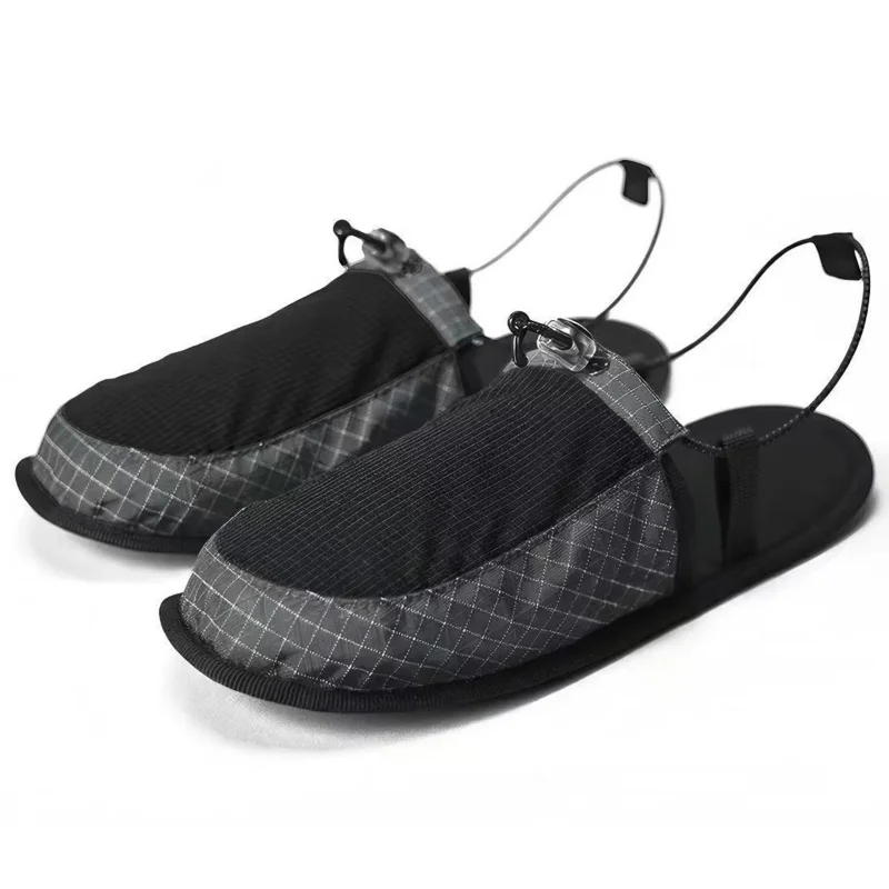 Foldable Quick Dry Water Slippers Anti Slip Barefoot Wading Shoes Lightweight Travel Beach Camp Hotel Portable Outdoor Sandals