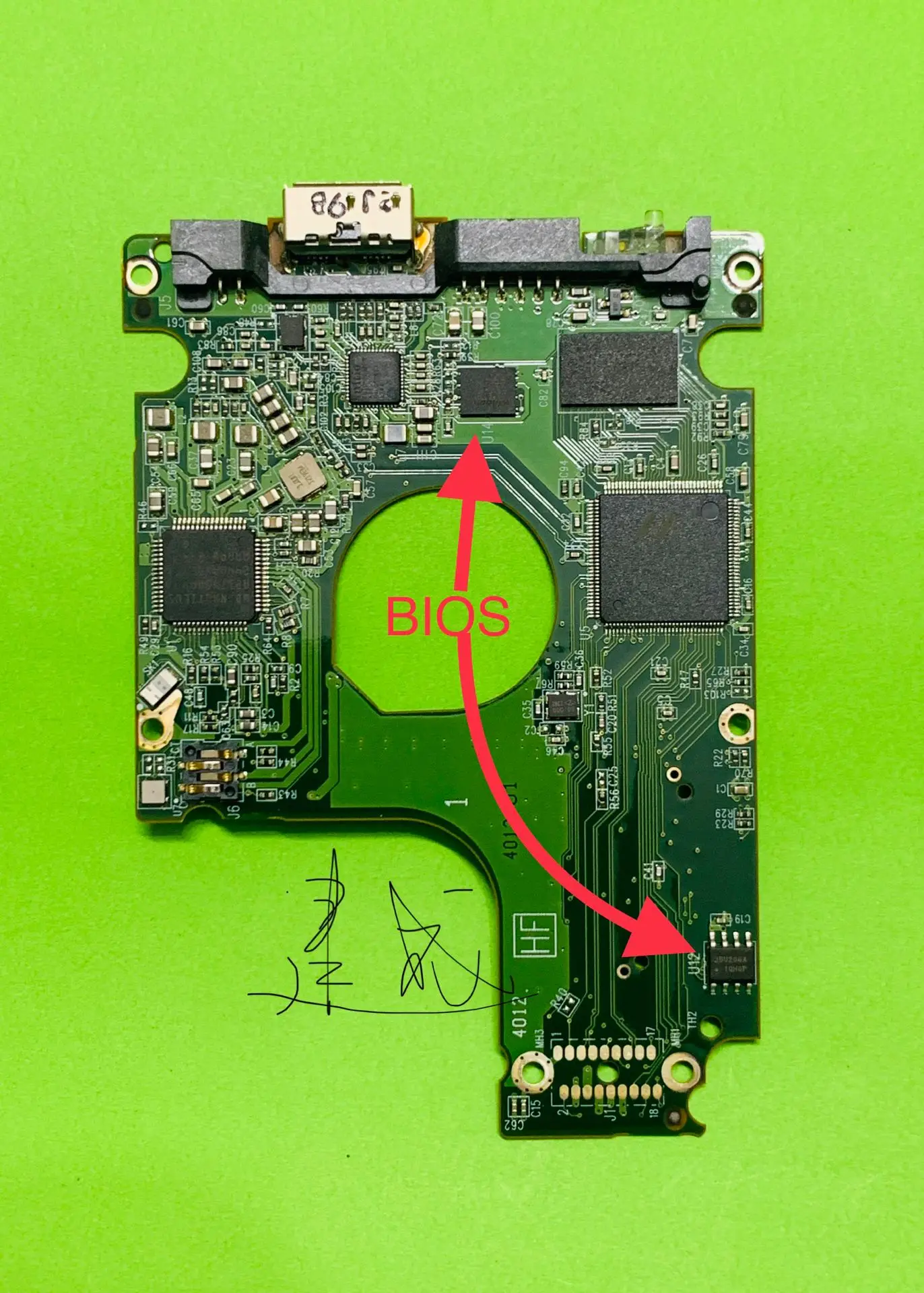 

HDD PCB Логическая плата 2060-771859-000 REV P1 для WD 2,5 USB жесткий диск WD5000LMVW восстановление данных