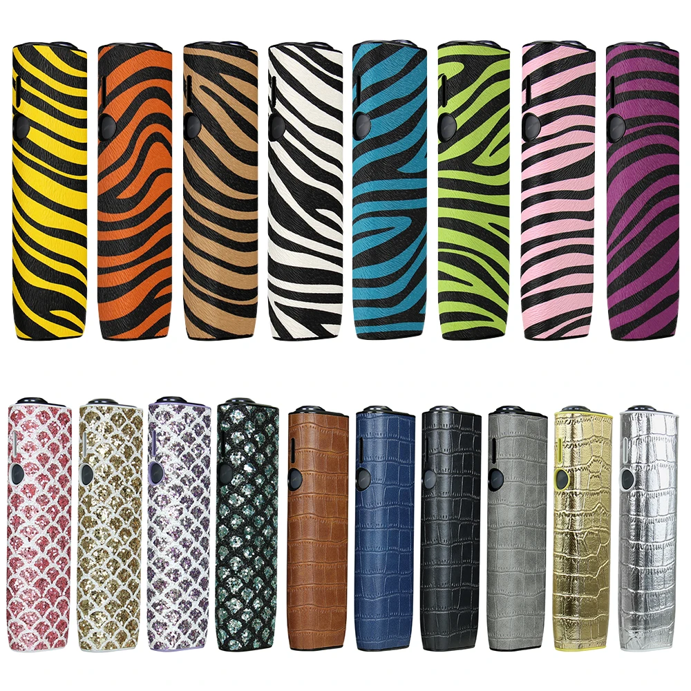 

RUORUO 23 Colors Pattern Leather Skin Case for IQOS ILUMA ONE Replaceable E Smoking Box for ICOS ILUMA ONE Accessories