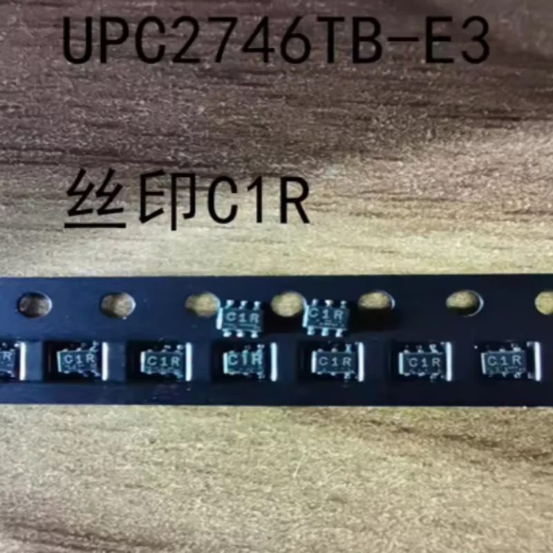 10PCS UPC2746TB-E3-A UPC2746TB screen printing C1R SOT363 RF power amplifier chip