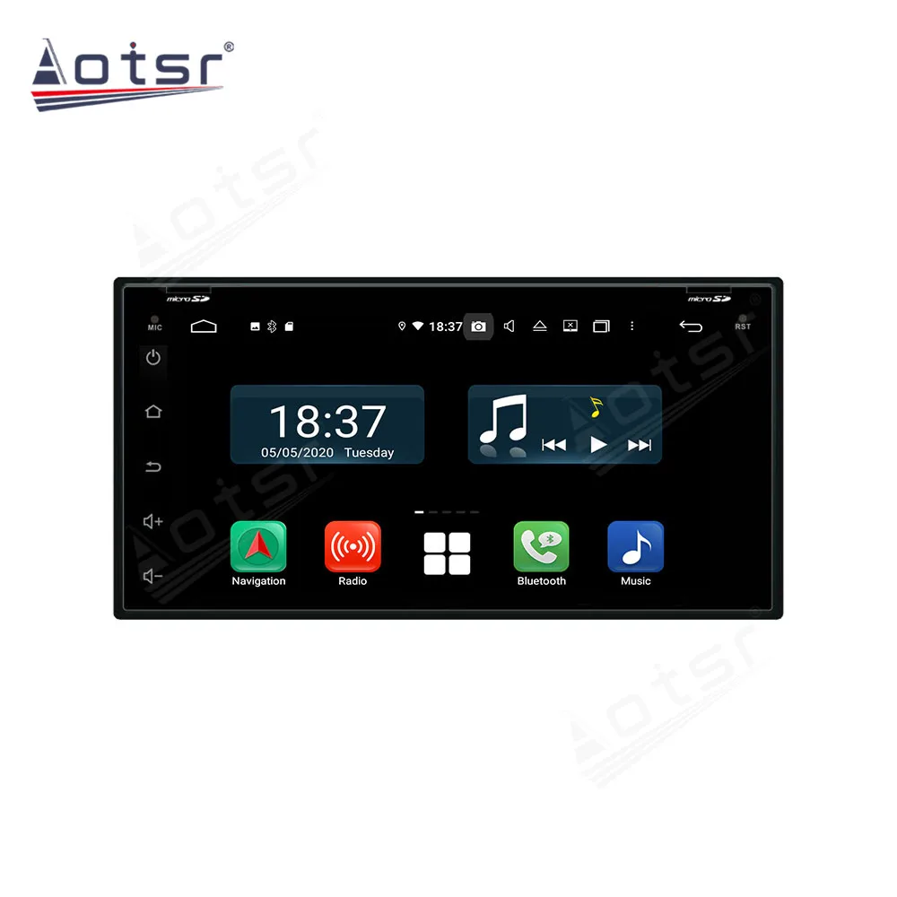 Android Car Multimedia Stereo Player For Nissan Micra 2010 - 2015 Universal Tape Radio Recorder Auto GPS Navi Head Unit Carplay