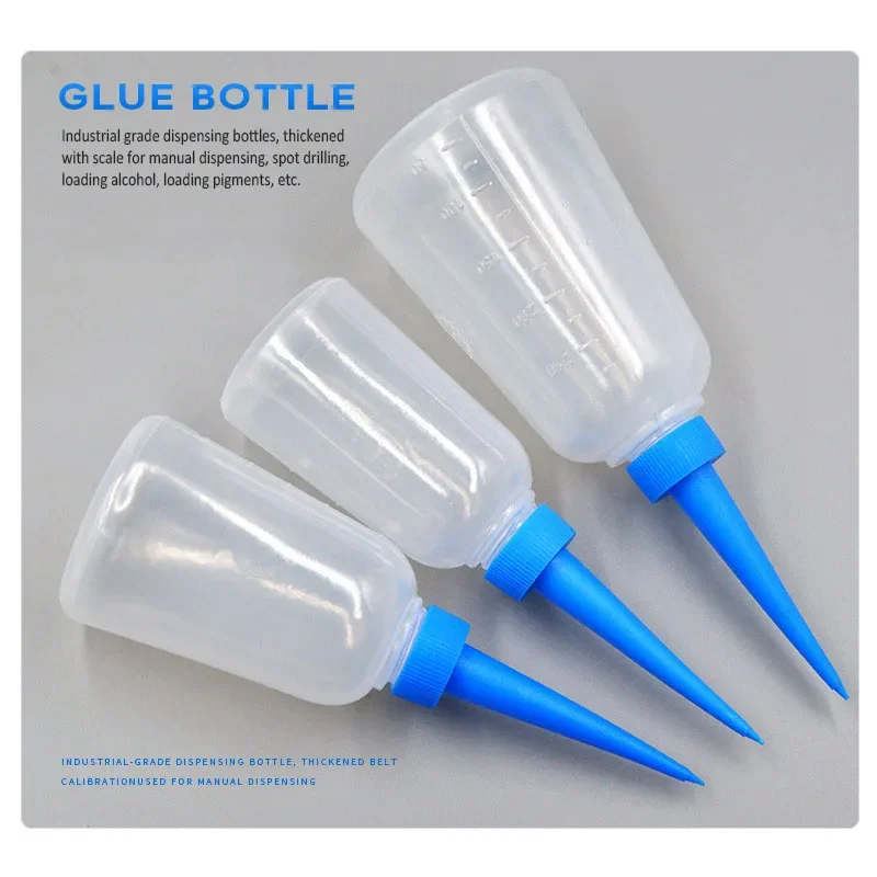 Plastic Precision Tip Applicator Bottles Needle Tip Squeeze Bottles for Craft Glue Alcohol Ink Dispensing Container Precision