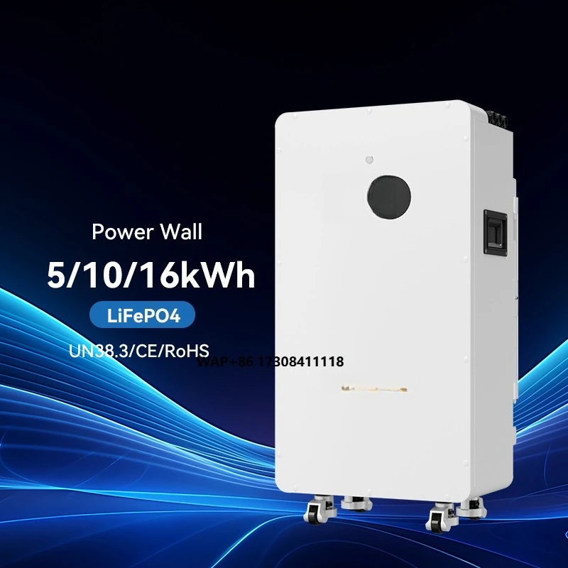 

48V 51.2V 16Kwh Wall Mounted Home Batter LiFePO4 Lithium Battery Solar Batteries for Home Energy Storage