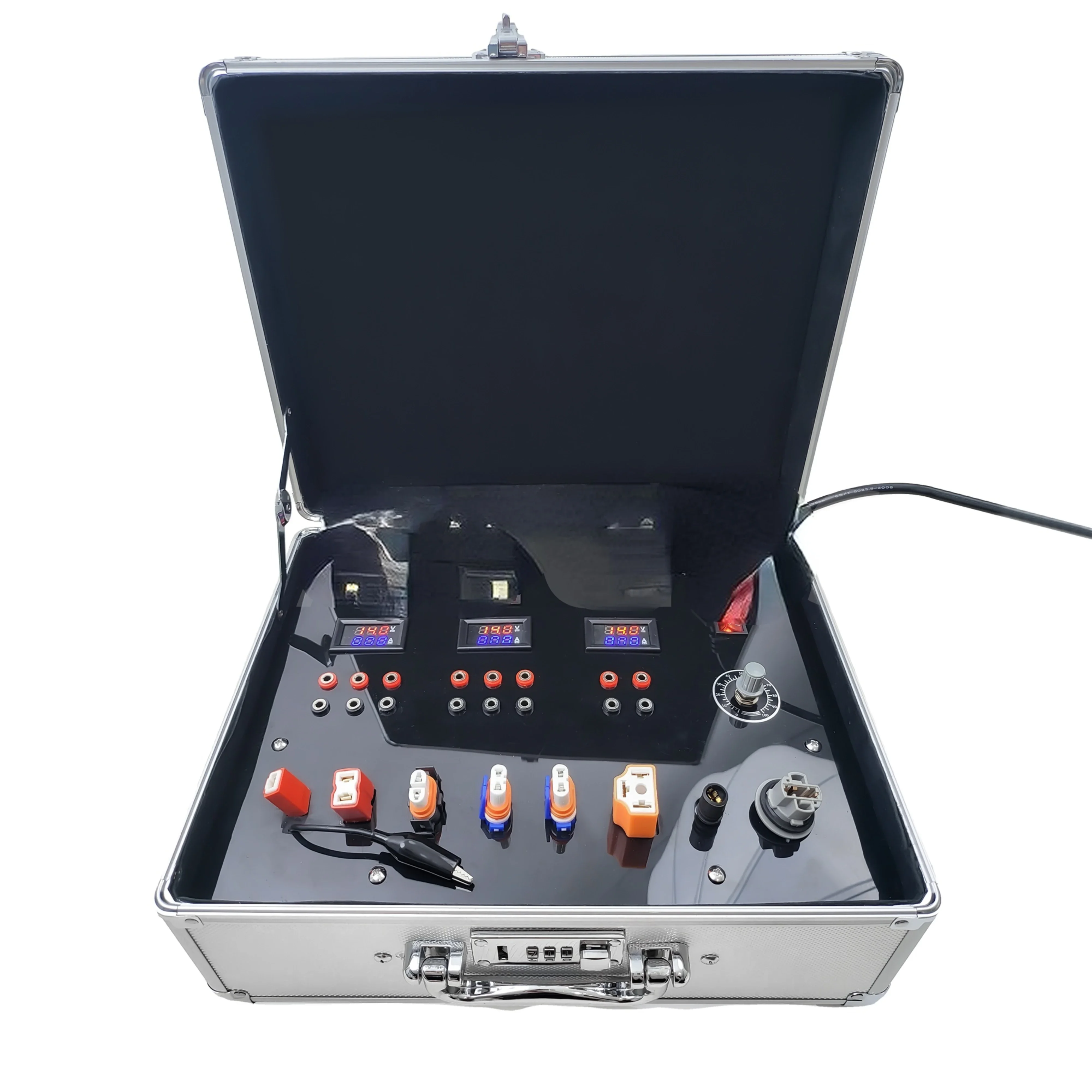 

Многофункциональный тестер-блок питания для автомобиля: AC 110V/220V с выходом DC 12V/24V/28V для тестирования зарядных устройств