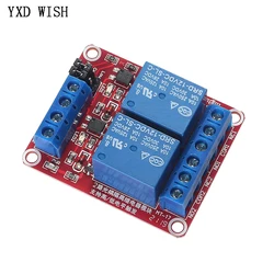 2 channel Relay Module 5V 12V 24V High and Low Level Trigger Relay Control With Optocoupler Two Way Relays DC 5 V 12 V 24 V Volt