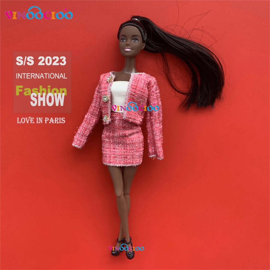 12inch American African Black Girl Doll 30cm Doll Joints Moveable Baby Doll Toy Gift for Child Kids