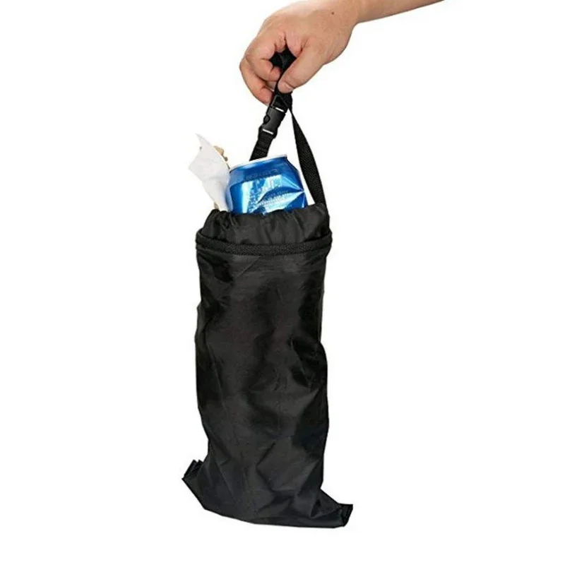 Car Seat Back Trash Holder Hang Litter Bag Garbage Storage Rubbish Container Oxford Cloth Car Waste Bins Cleaning Tools