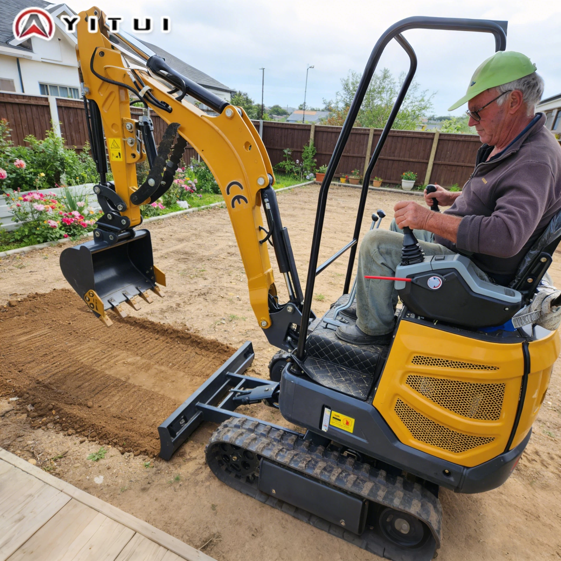 

2026 Fast Delivery Customized 2.0 Ton Multifunctional Mini Excavator 2.0 Ton Lightweight Crawler Machine For Digging Loading Gar