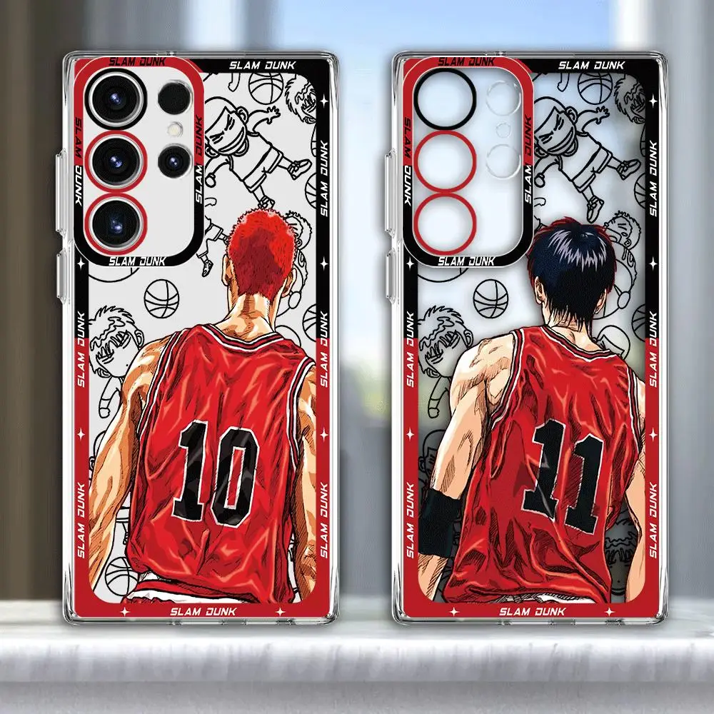 Чехол для телефона Samsung Galaxy S24 Ultra S21 S20 FE S23 FE S10 S22 Plus Note 20 Ultra 10 Slam Dunk
