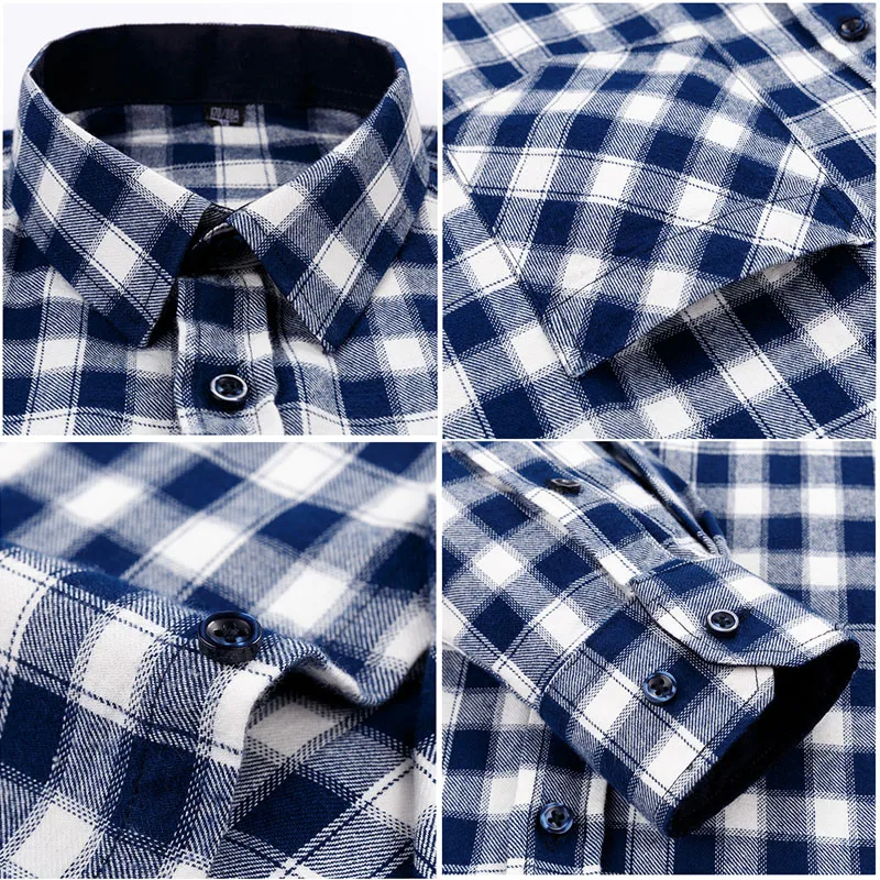 Thumbnail 3 - #4 Trending Checked Long Sleeve Shirts Right Now