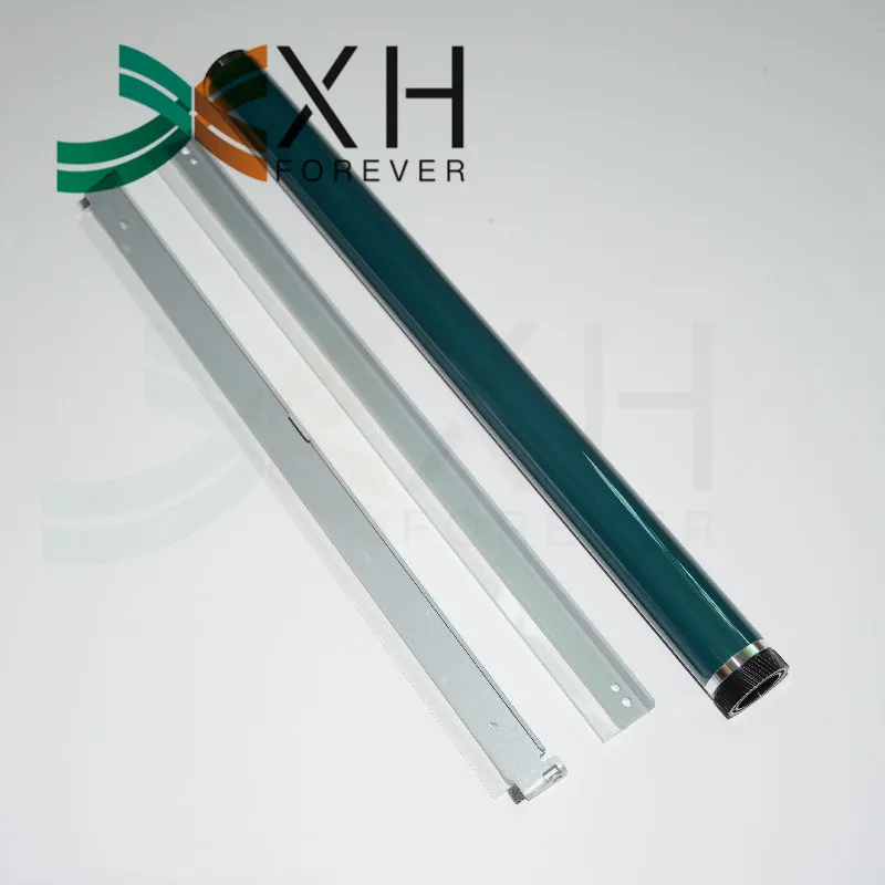 1Set. Transfer Cleaning Blade + Wiper Cleaning Blade+OPC Drum For Ricoh MPC3003 MPC3503 MPC4503 MPC5503 MPC6003 Copier Parts