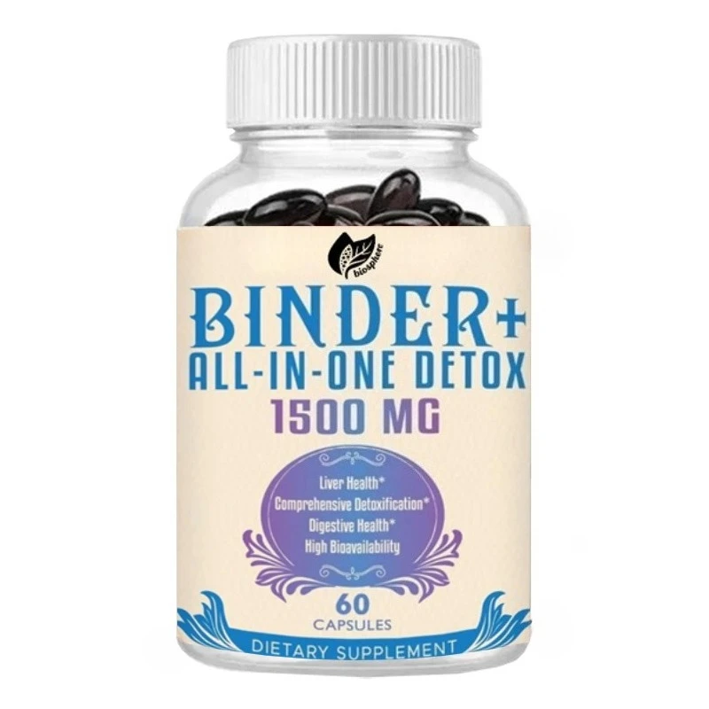 

1500 Milligrams - High Bioavailability, Liver Cleansing, Containing Activated Carbon for Liver Cleansing Digestion, 60 Capsules