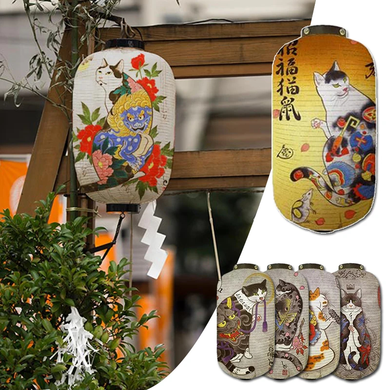 

Japanese Handmade Lantern Outdoor Waterproof Lantern Sushi Sashimi Cuisine Restaurant Izakaya Decor Lantern New Year Party