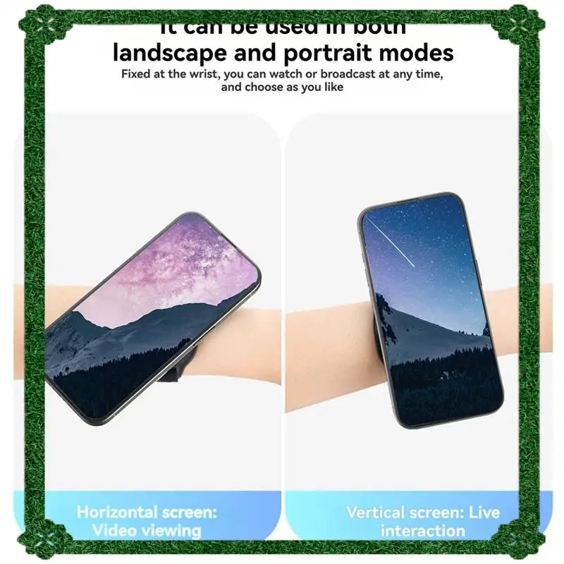 24-Hour Delivery Smartphone Portable Wrist Magnetic Phone Stand Flexible Tools Stand Compatible Android Breathable Silicone