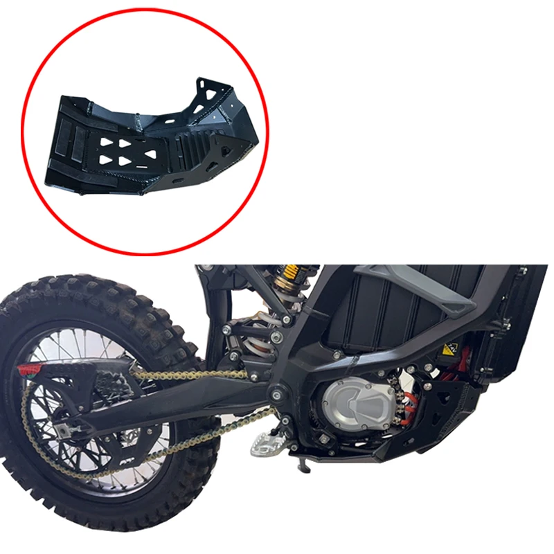 

1PCS Aluminum Alloy Skid Plate for Surron Ultra Bee Off-road Motorcycle Engine Bash Guard Chassis Protection Cover Accessories