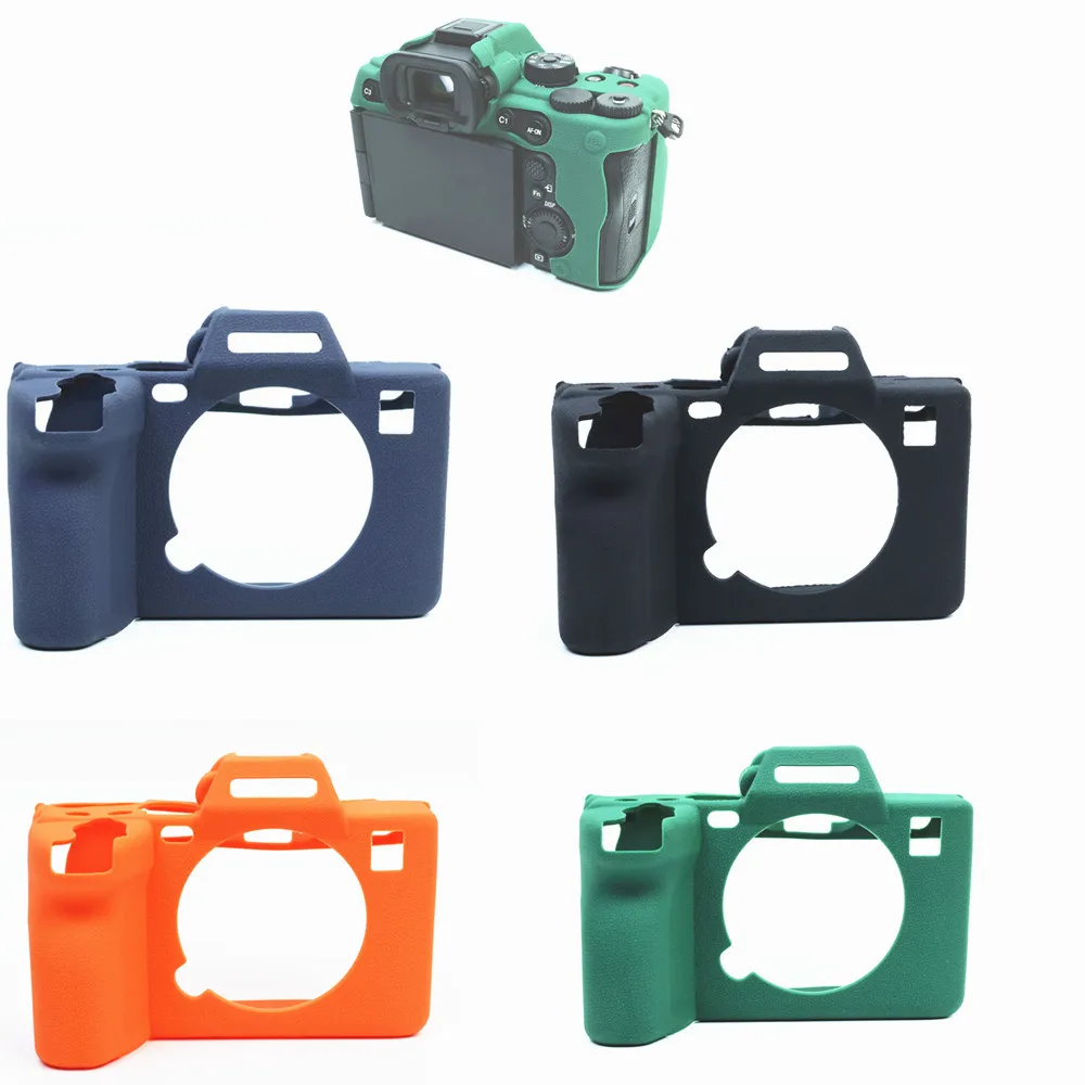 A7M5 A7R5 Rubber Silicone Case Body Cover Protector Frame Skin for Sony Alpha 7 V, 7R V, ILCE-7M5, ILCE-7RM5, A7 V, A7R V Camera