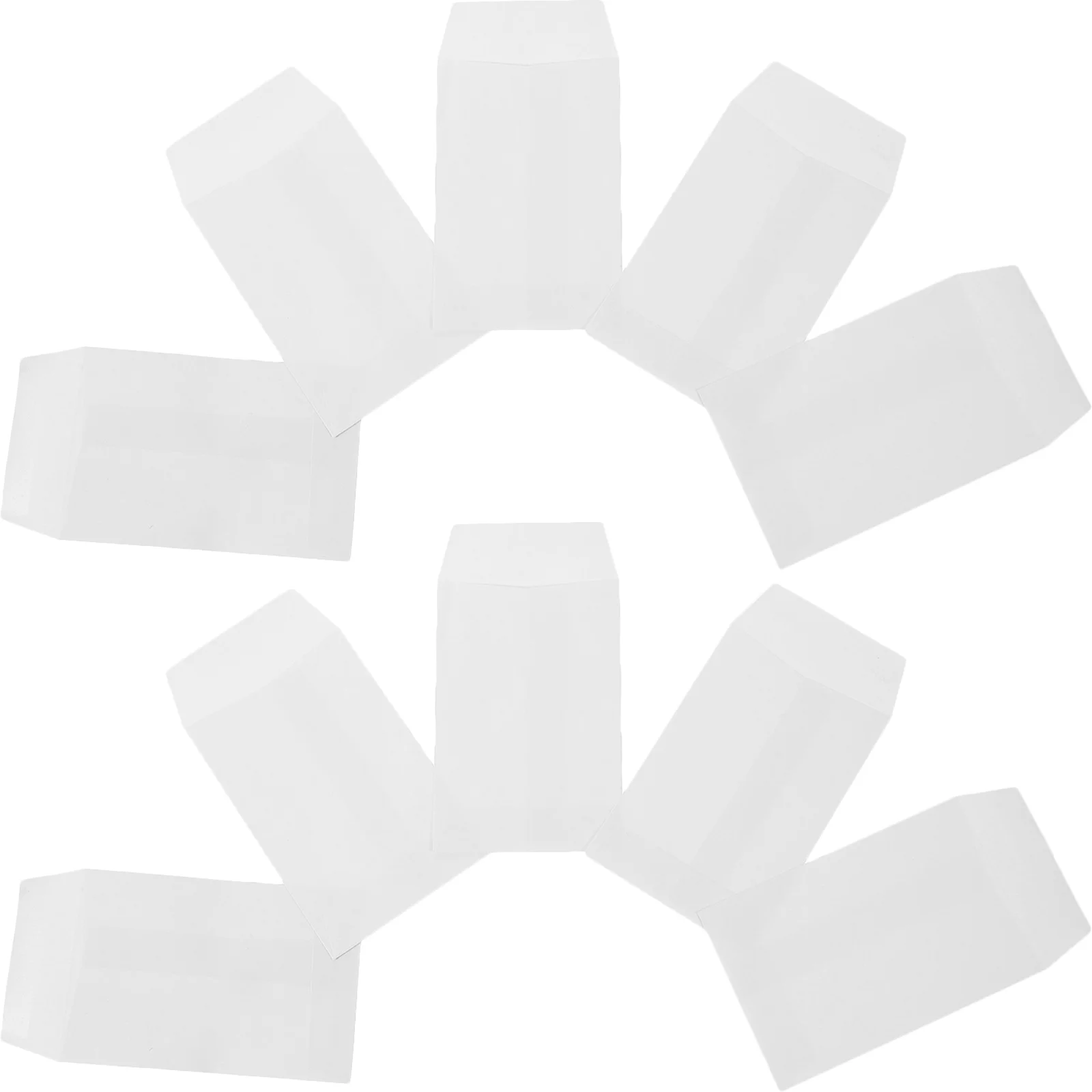 

100Pcs Small Blank Envelopes Sturdy Paper Money Envelopes for Cash Gifts Saving Challenge Budget Envelope for Organizing Small