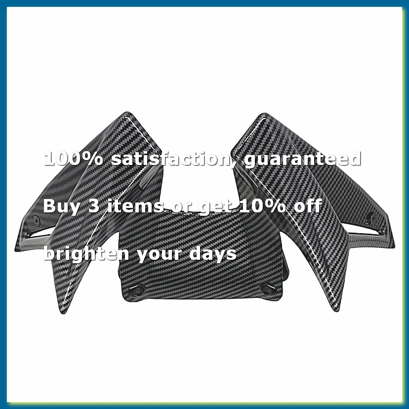 Motorcycle Front Wing Spoiler Downforce Aerodynamic Fairing Winglets for CB500 24-25 Accessories B