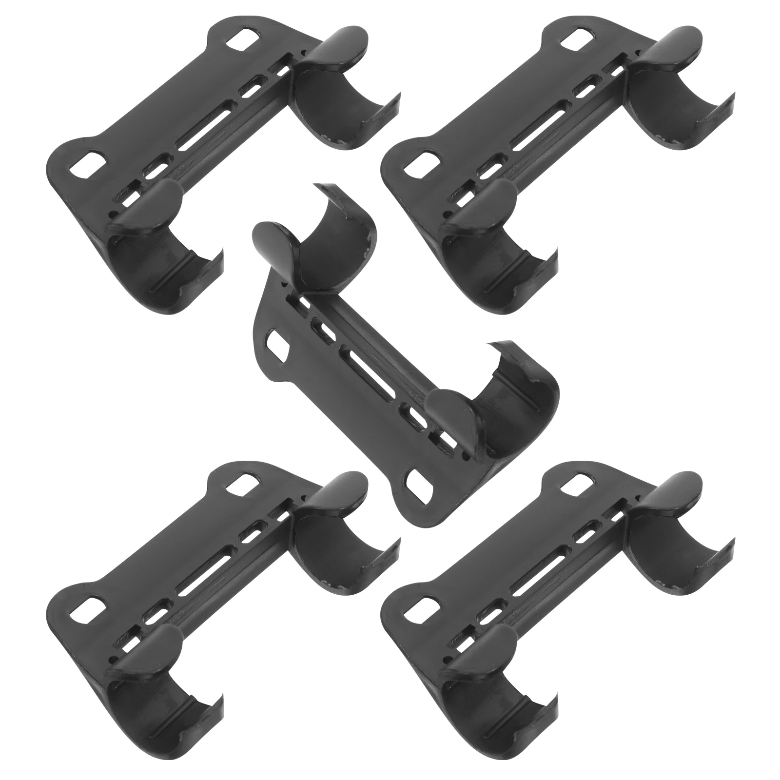 

5pcs Pump Holder Lightweight Durable Nylon Bike Inflator Frame Fixing Mount Retaining Bracket Compatible Most Bikes Adjustable