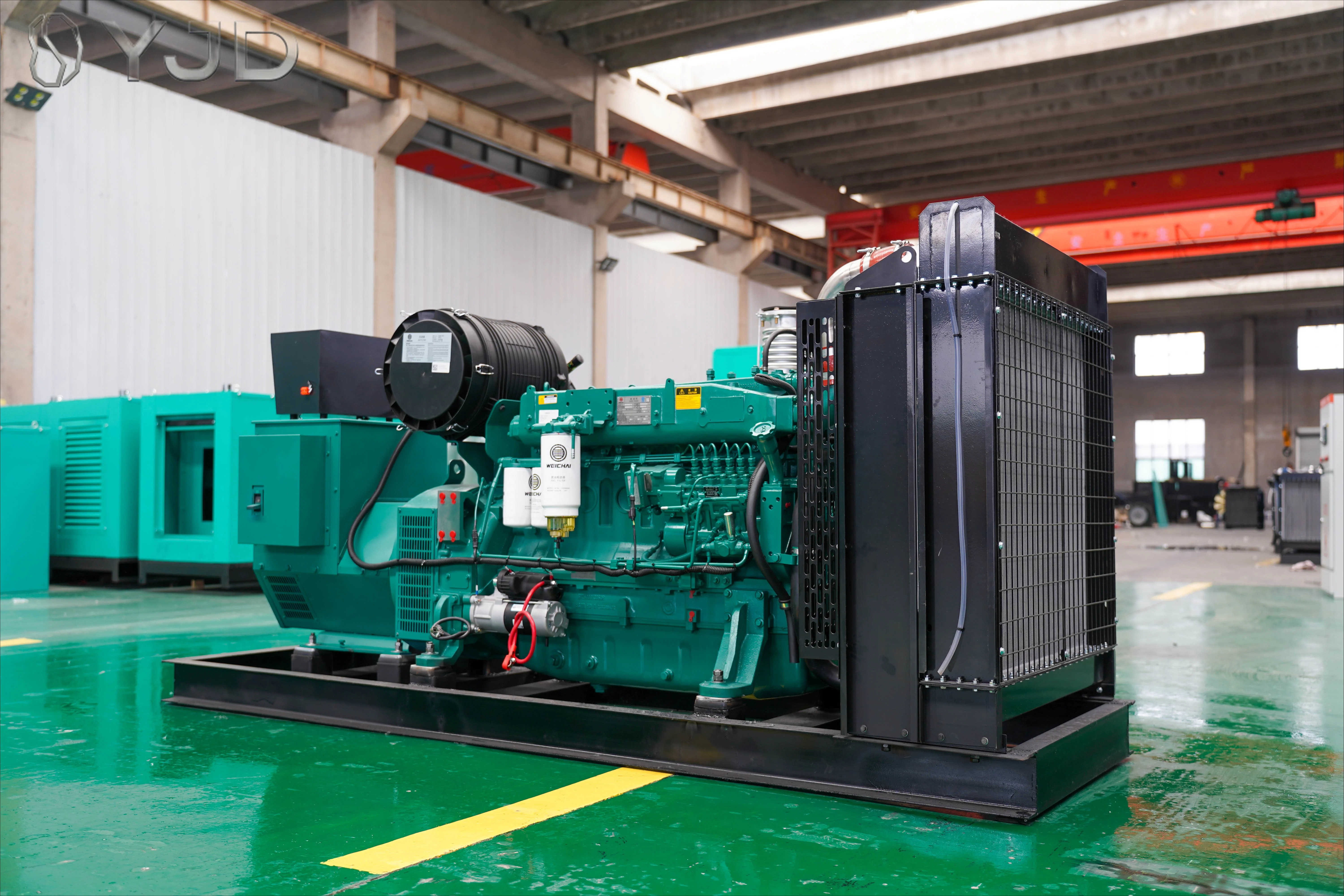Factory Price 200kva 300kva 400kva 500kva Super Silent Diesel Generator Set with ATS and 50Hz for 200kw 300kw 500kw