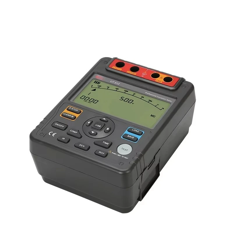 UT512 Intelligent Miniature Insulation Resistance Tester LCD 600V 0.5-100G Can Quickly Complete Insulation Diagnosis