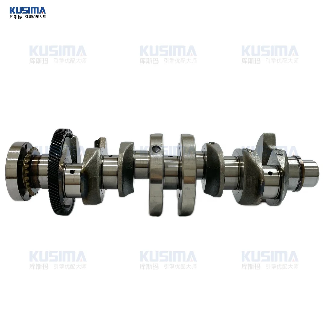 

LR090358 Crank Shaft Forged Steel Engine Assembly Crankshaft Spare Parts for Land Rover 204 DTD 2.0T diesel Auto Engine Systems