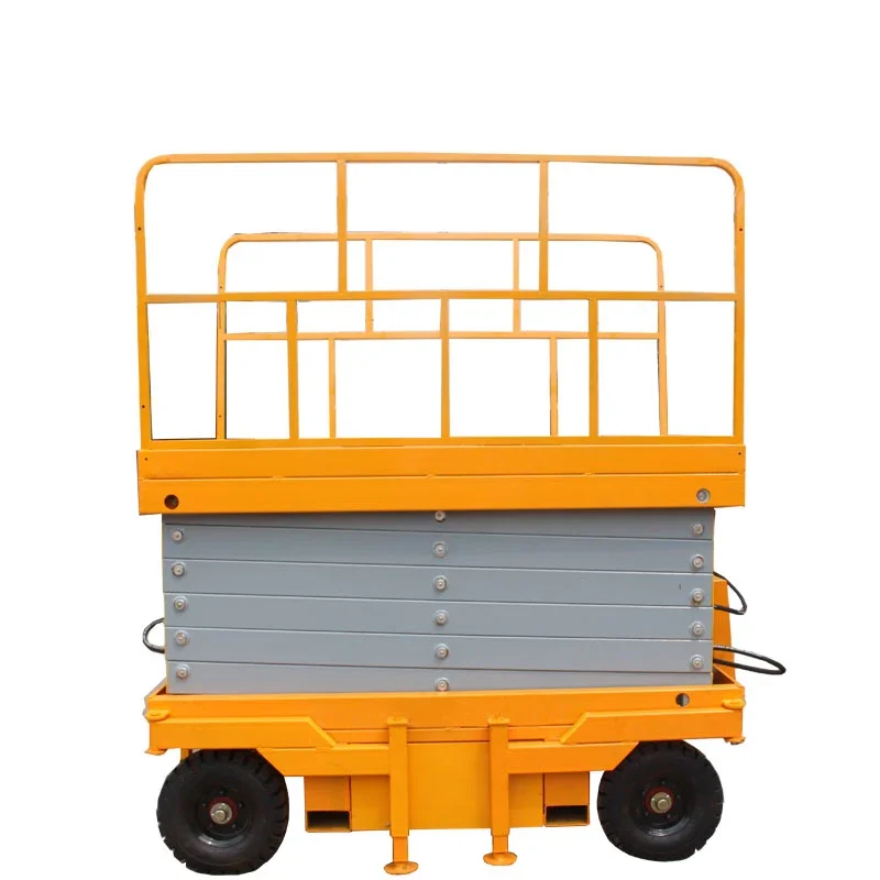 Mobile Scissor Lift Intelligent High Altitude Work Lifting Platform Construction Climbing Hydraulic Climbing Ladder for Sale