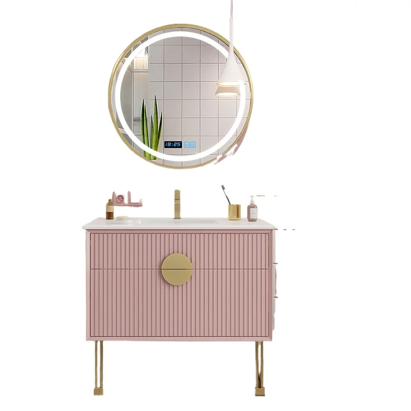 

New washbasin bathroom vanity cabinet with sink bathroom cabinet
