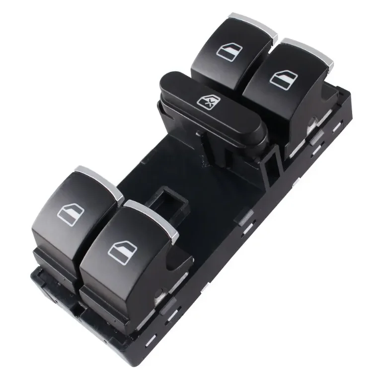 5ND 959 857 زر التحكم الرئيسي لنافذة الطاقة لشركة فولكس فاجن جيتا تيجوان جولف GTI MK5 MK6 باسات B6 CC سيات ليون MK2 5ND959857