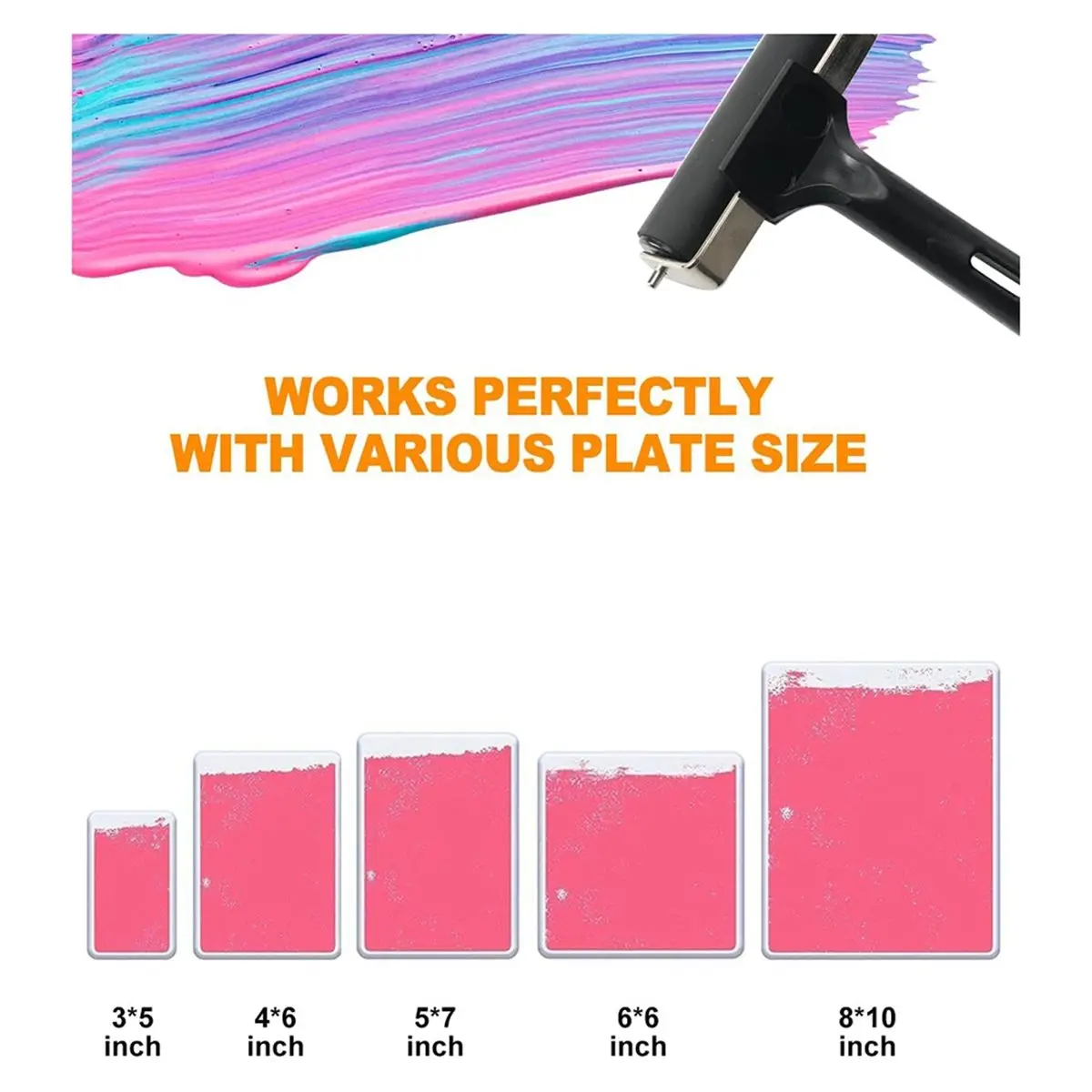 2026 New Gel Printing Plate Alignment Tool - Large Gel Plate Printing Placement Tool for Printmaking and Mixed Media Art Small