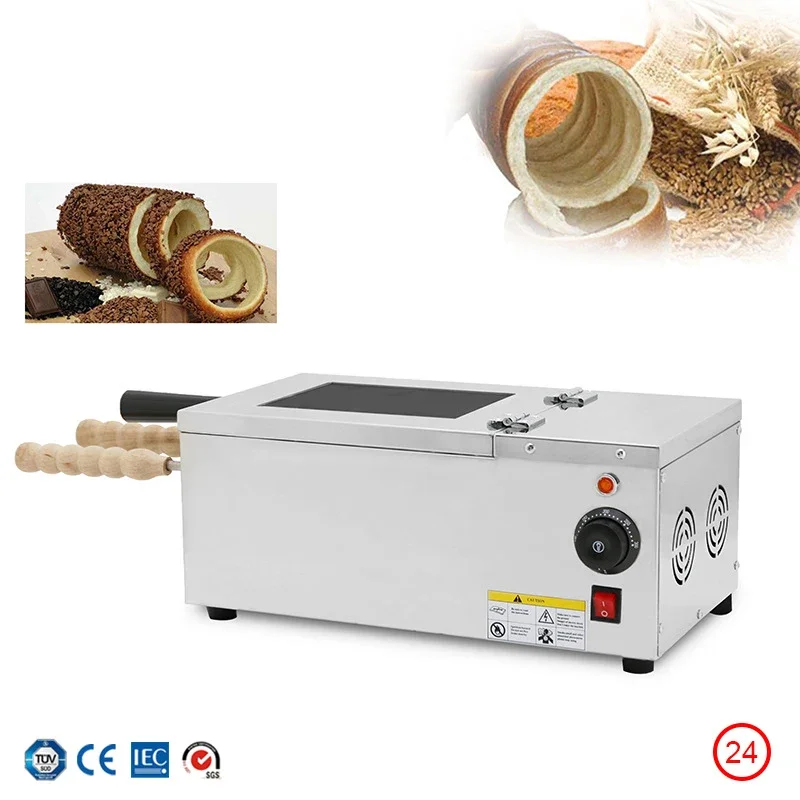 Commercial bagel machine, ice cream bagel machine, chimney rolling machine, Hungarian cake roll oven